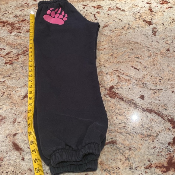 MUSKOKA BEAR WEAR BLACK YOUTH PAE JOGGERS SIZE L ( age 8-10) - Picture 7 of 9
